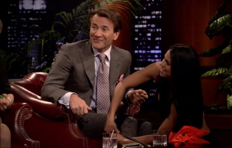 "I hope my wife never sees this part." —Robert Herjavec