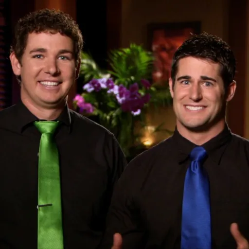 Kisstixx Entrepreneurs: Dallas Robinson and Mike Buonomo